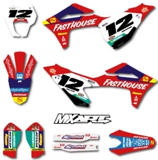 Graphics for Gas Gas EC300 2021 - 2023 model decals sticker kit FAST Style