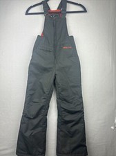 ARCTIX BOYS sz XS snowsuit Snow/Snowboard/Ski Pants Gray Orange Overalls