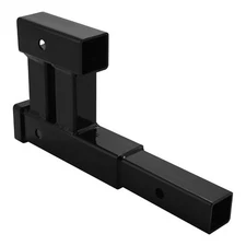 Dual Hitch 2" Receiver Extension Adapter Trailer Towing Extender 4000LB TCMT