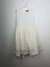 Art Class Lacey off white girls casual dress S