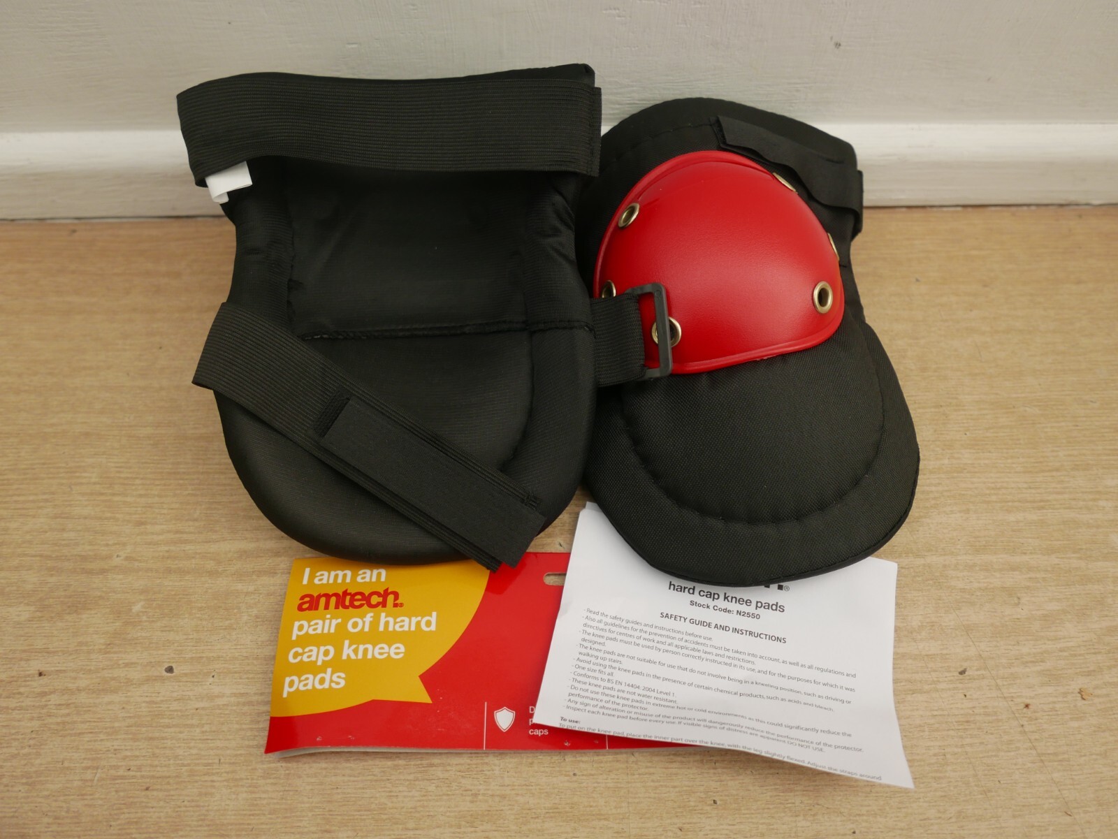 AMTECH N2550 HARD CAP KNEE PADS