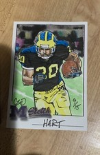 Mike Hart Michigan football sketch card TK Legacy 9/15