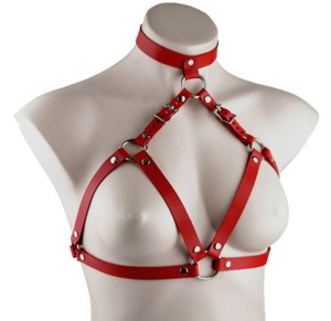 Ltd Edt Red Genuine Leather Halter Neck Bra Body Harness Quality Size S Xl Har3r Ebay Ltd Edt Red Genuine Leather Halter Neck Bra Body Harness Quality Size S Xl Har3r Ebay