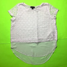 ATTENTION Women’s Short Sleeve T-Shirt Size X-Large Whit