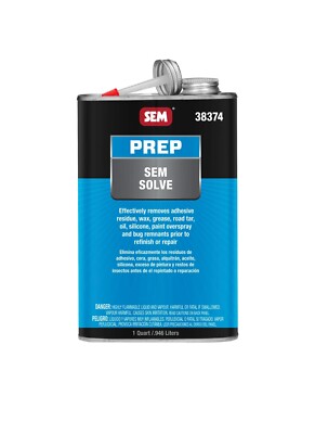 SEM 38374 Sem Solve Automotive Wax Grease & Residue Remover Quart