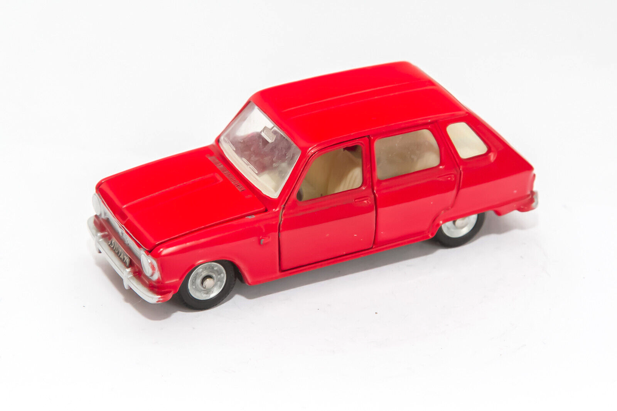 Dinky Toys Renault 6 1416 No Corgi No CIJ No JRD No Solido No Tekno No Norev
