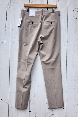 H&M Men's Grey Slim Fit 4 Way Stretch Dress Pants Sz 33 | eBay