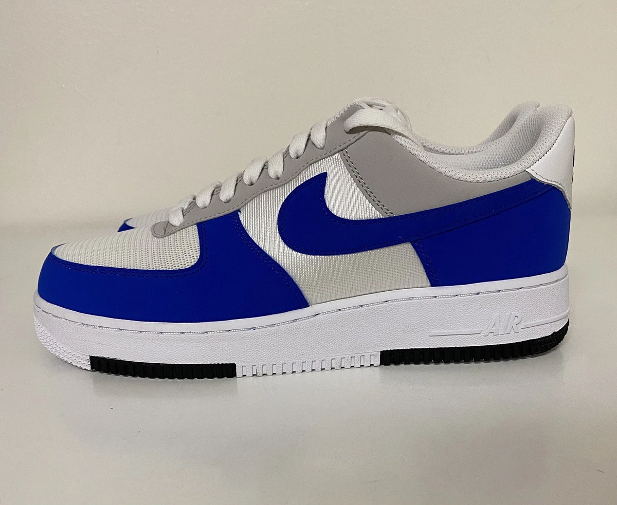 Nike Air Force 1 07 White Game Royal - Size 8 Men