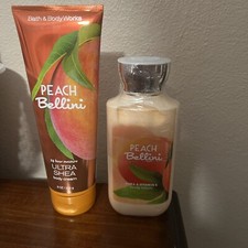 Bath And Body Works Peach Bellini Ultra Shea Cream 2 Original One