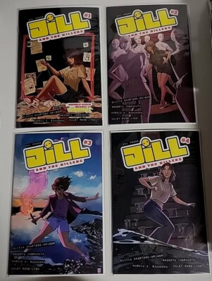 JILL AND THE KILLERS (2023/24) #1 2 3 4 VF+ COMPLETE SERIES SET ONI PRESS 