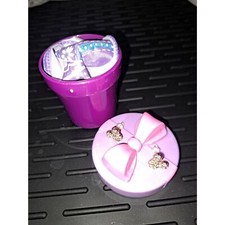 NEW Adorable Mickey Mouse Stud Earrings Zirconia Stones  Darling Gift Container