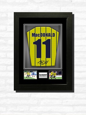 ALEX McDONALD Oxford Utd Football Shirt Print OR Framed Print Free Postage UK