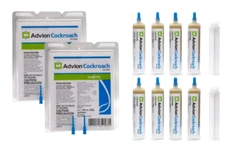 Syngenta Advion Roach Killer 8-Tubes |Cockroach Gel Bait Plunger &Tips