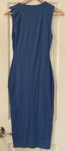 NWT Kookai Maxi Bodycon Dress Pruce Blue colour. Size 1 New - Picture 2 of 8