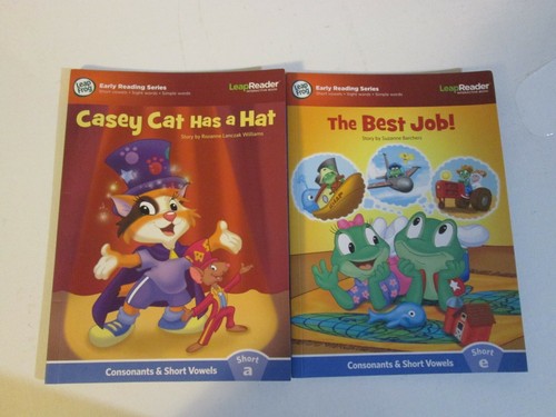 Leapfrog Tag System Learn To Read Book Set 1 Short Vowels 6 Books 4-7 Years NEW - Picture 6 of 11