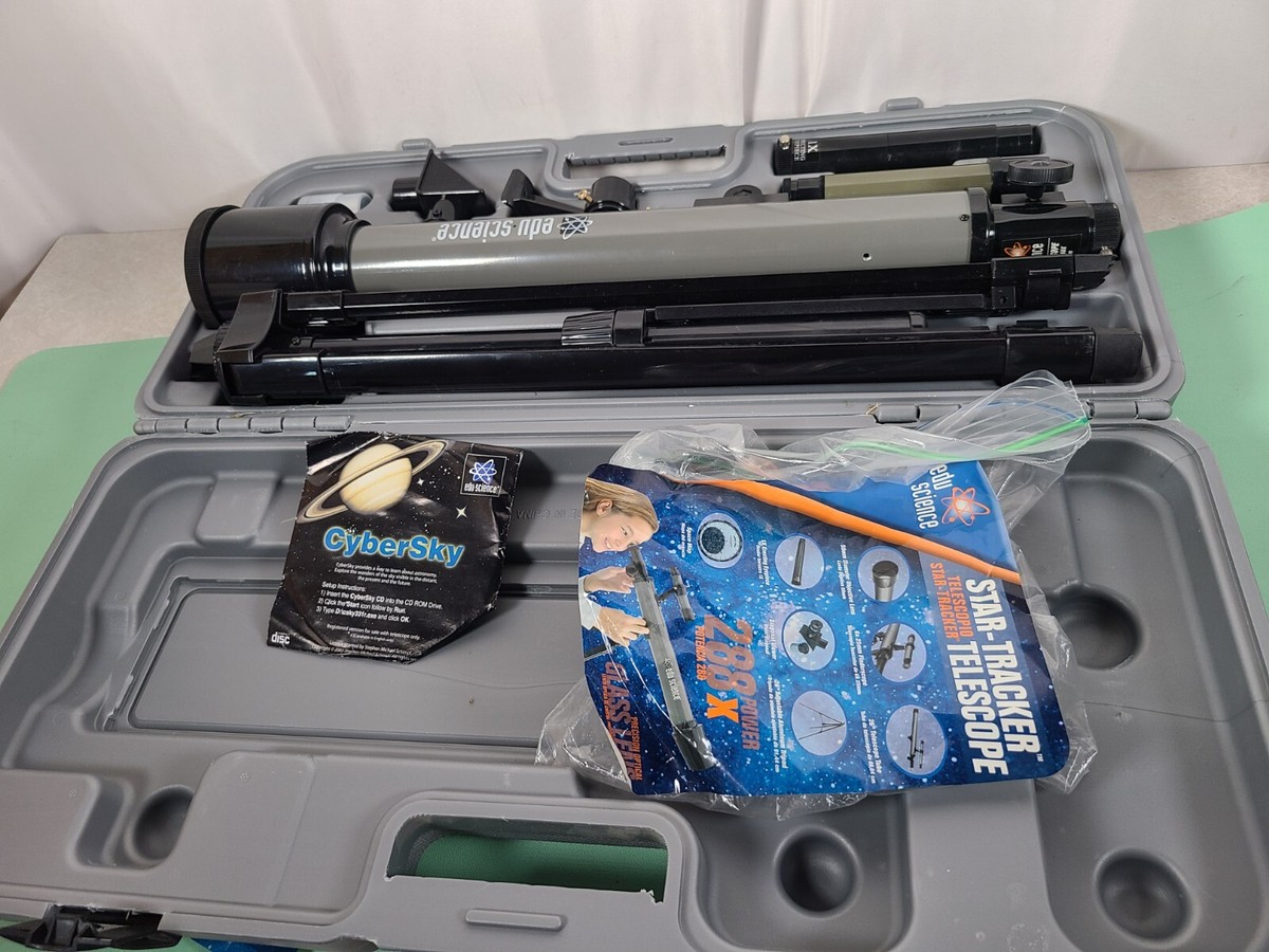 Edu Science Star Tracker Telescope 30x-60x Zoom w/ Case | eBay