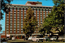 Vintage Postcard Intercontinental Hotel Auckland New Zealand
