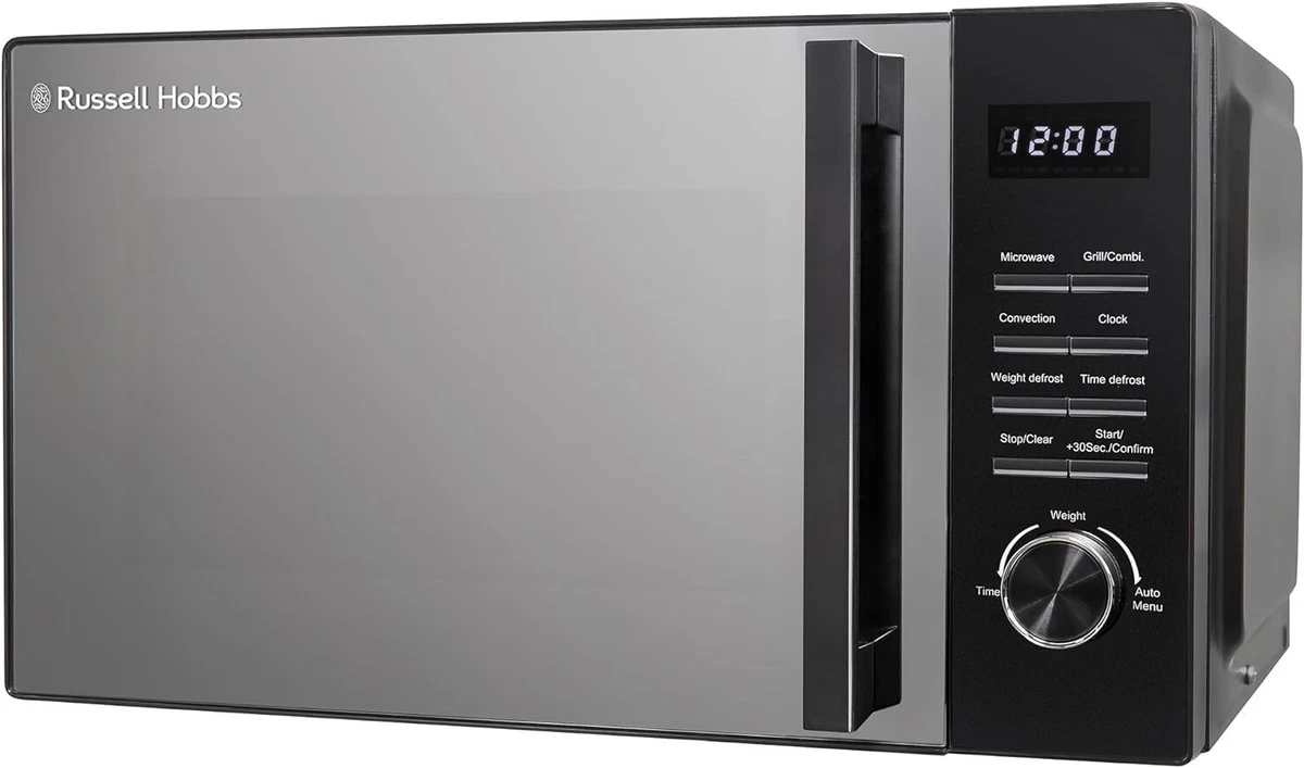 RUSSELL HOBBS RHM2017 Compact Solo Microwave Silver Microwave