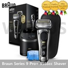 Braun Series 9 Pro+ 9566cc Cordless Electric Shaver Wet & Dry - Tracking =