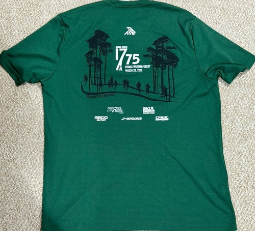 Marine Corps 17.75 K Race T Shirt, Men’s L - Picture 3 of 7