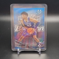 2023 Bowman's Best U Trey Alexander #42 BLUE HOLO REFRACTOR SP #/150 Creighton