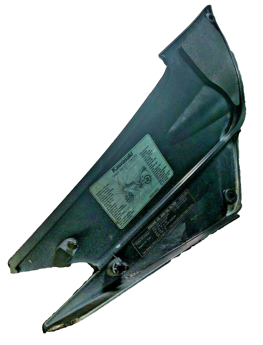 05 06 Kawasaki Side Cover Left 636 ZX6rr Trim Panel OEM 36001-0042