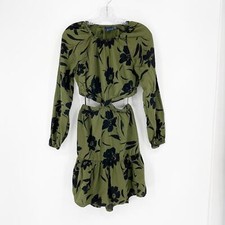 Gap Long Sleeve Cutout Floral Dress Size Small