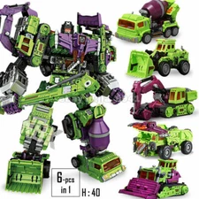 COOL NBK Devastator 6 In 1 Action Figure NBK GT New Cool Toy In Stock 38cm NoBox