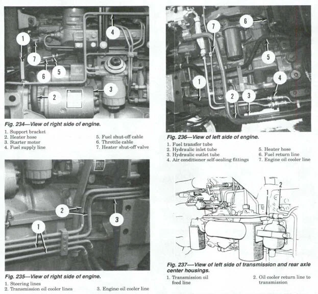 Ford 5640 & UP Tractor Service Repair Manual Shop Computer CD - Image 3 of 4