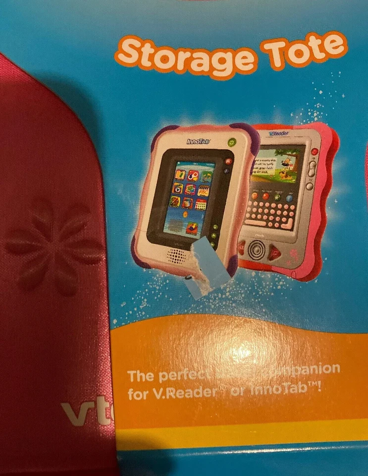 Vtech V.Reader/InnoTab Storage Tote - Pink - Image 2 of 2