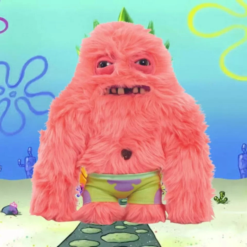 Fuggler x SpongeBob SquarePants Patrick Star Nickelodeon Plush Toy Doll Kid Gift - image 2 of 4