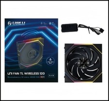 Lian Li UNI FAN TL Wireless 120 Reverse Blade Black Single Pack 120 mm 12RTL1W1B