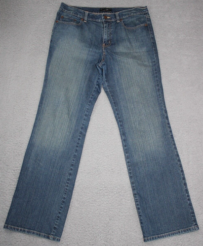 NY \u0026 Co Jeans Womens 11 Blue Mid Wash 