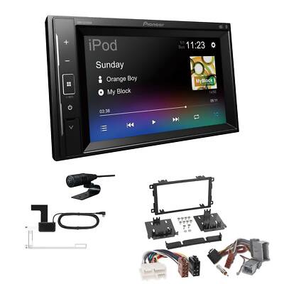 Pioneer Autoradio Bluetooth DAB USB Siri für Pontiac Grand AM 2000-2004 schwarz