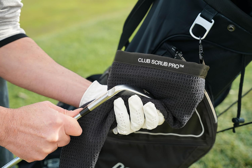 Towel Pro, Golf Club and Ball Cleaning Pouch with Attached Towel, Waterproof Ext - Picture 8 of 9
