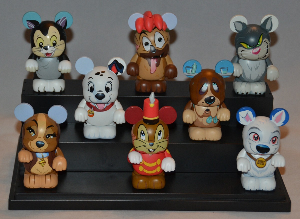 Disney VINYLMATION Whiskers and Tales FIGARO Lucky LADY Timothy