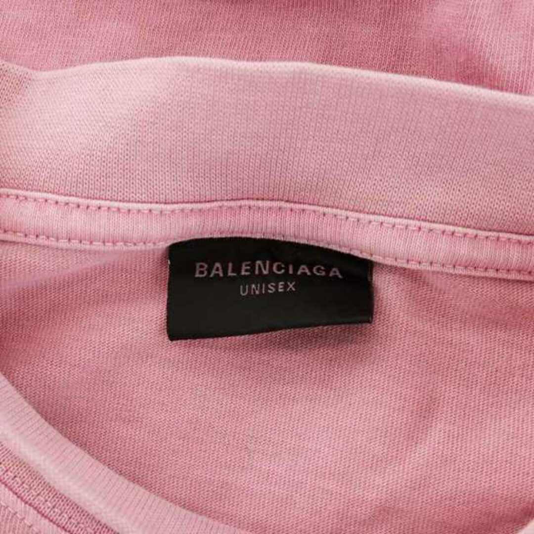 Balenciaga Paris Moon Oversized Tee T-shirt Cut & Sewn Short Balenciaga Paris Moon Oversized Tee T-shirt Cut & Sewn Short