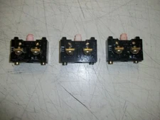Furnas Electric Company Contact Block BJJ 600V AC Heavy Duty Lot of 3