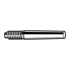 GRAINGER APPROVED M39011.080.0060 Taper Pin,Steel,8 x 60mm 41JZ68