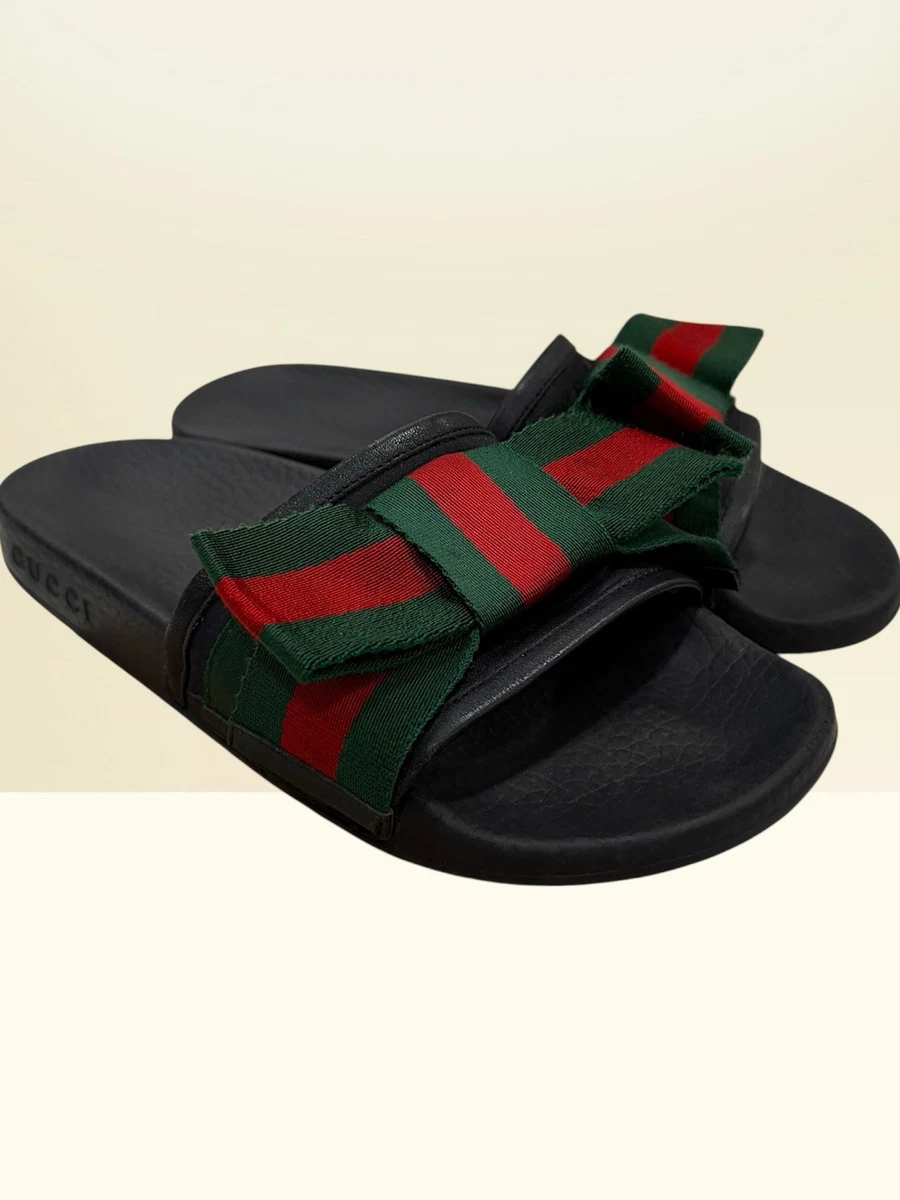 Gucci Bow Slide Sandals for Women for sale | eBay