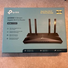 TP-Link Archer AX3000 Pro Dual-Band Wi-Fi 6 Router Black