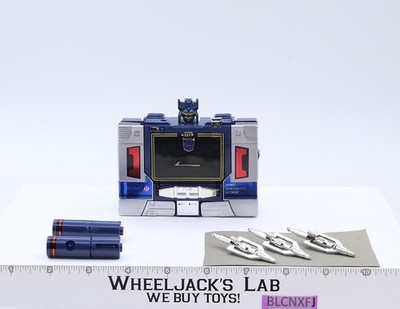 Soundwave REISSUE 100% Complete G1 Transformers Walmart Exclusive Hasbro WORKS