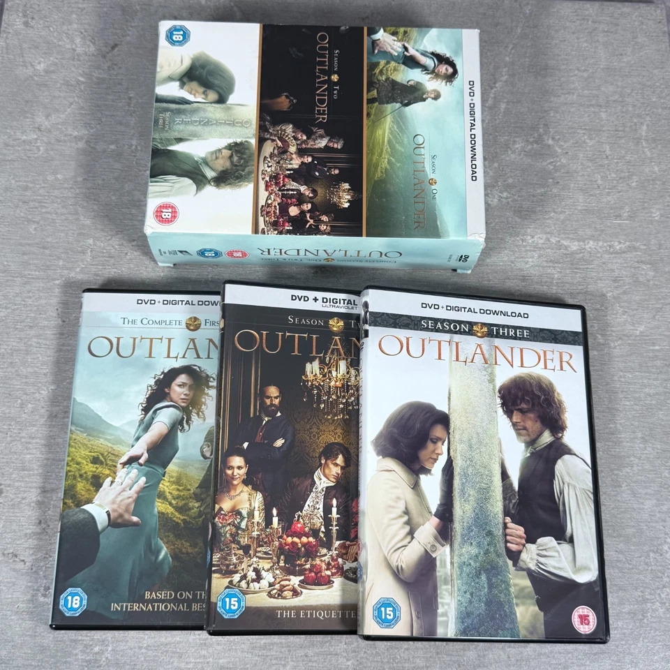 Outlander Seasons 1-4 DVD Box Set Bundle - Historical Drama Series UK Region 2 - Image 2 of 4