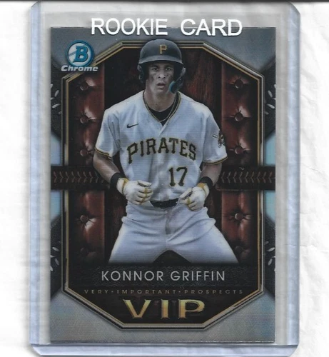 2025 Bowman Chrome-KONNOR GRIFFIN-"VIP"-Rookie Card-Insert-#VIP-20-Red Sox-HOT!