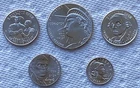 1776 ~ 2026 P & D SemiQ Liberty 10 Coins Half, 2 QTRs, Dime, Nickel IN HAND UNC
