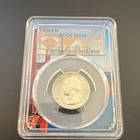 1964-D PCGS MS65 Washington Silver Quarter 25c Album Toned