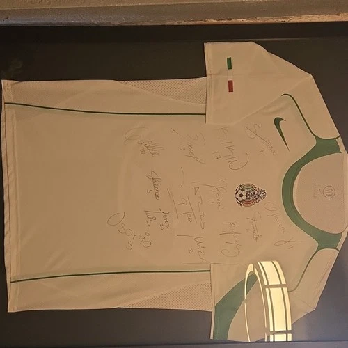 Nike Mexico National Team Signed Soccer Jersey Osorio Kikin Ramon Maza Pavel