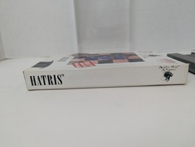 Hatris NES (Nintendo Entertainment System, 1990) Box & Cartridge Tested