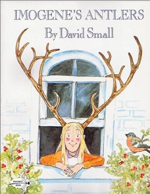 Imogene's Antlers (Reading Rainbow) - Paperback By Small, David - GOOD