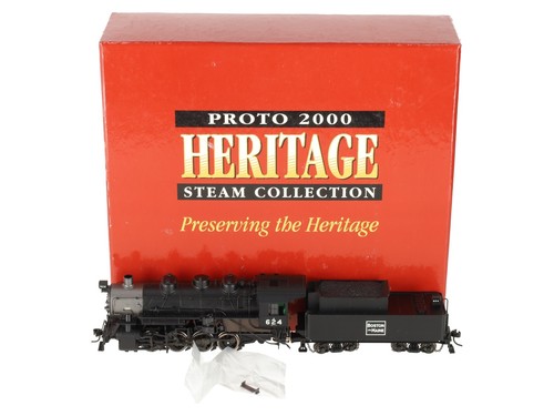 Proto 2000 23305 Boston & Maine USRA 0-8-0 Dampflok #624 OVP/Box | Zustand: Used